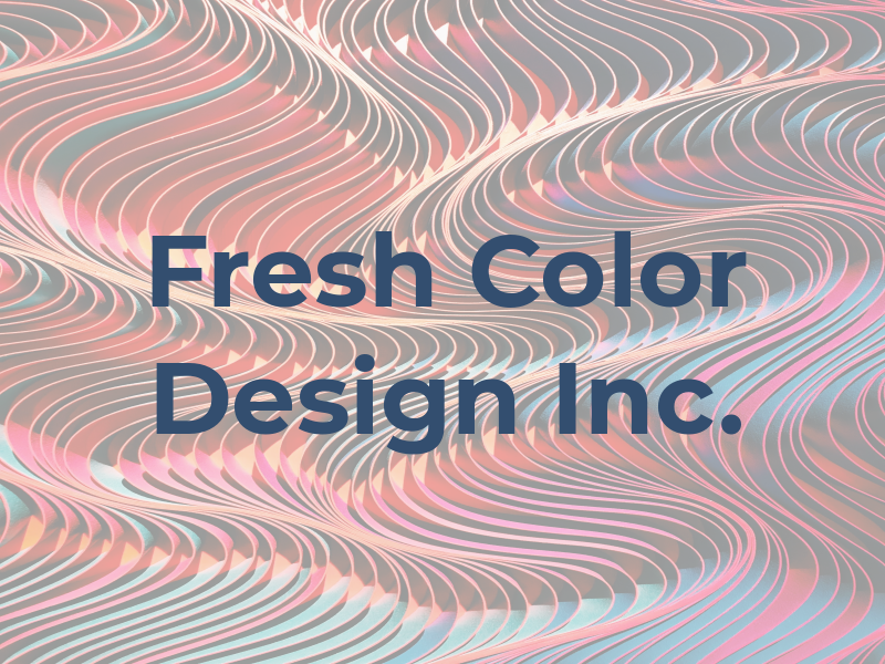 Fresh Color Design Inc.