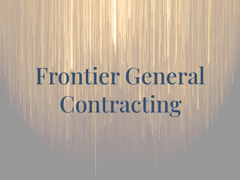 Frontier General Contracting