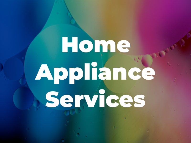 G E At Home Appliance Services