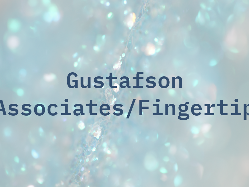 Gustafson Associates/Fingertip