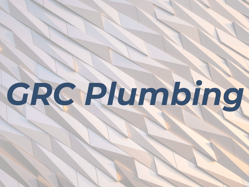 GRC Plumbing