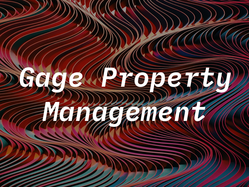 Gage Property Management