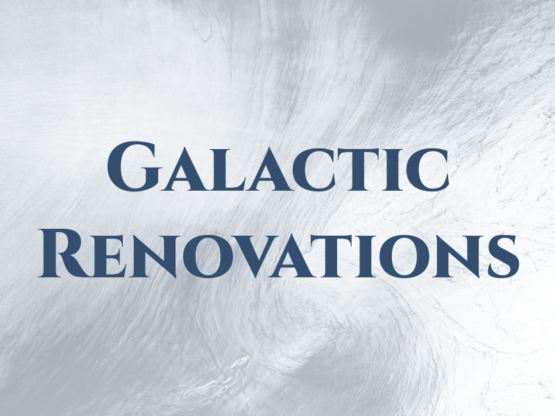 Galactic Renovations
