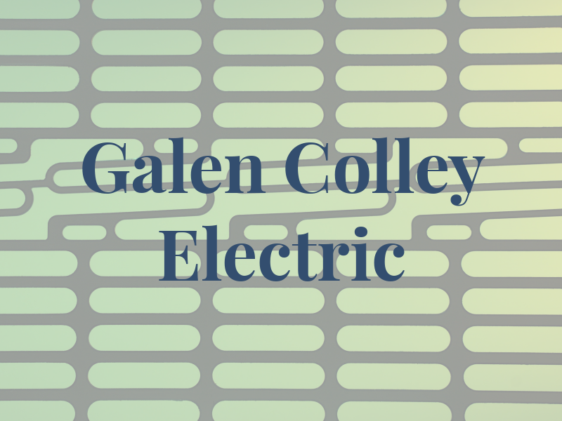 Galen T Colley Electric