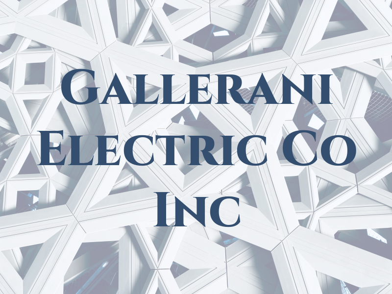 Gallerani Electric Co Inc