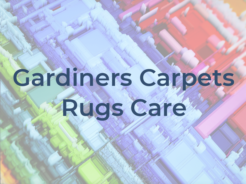 Gardiners Carpets & Rugs Care