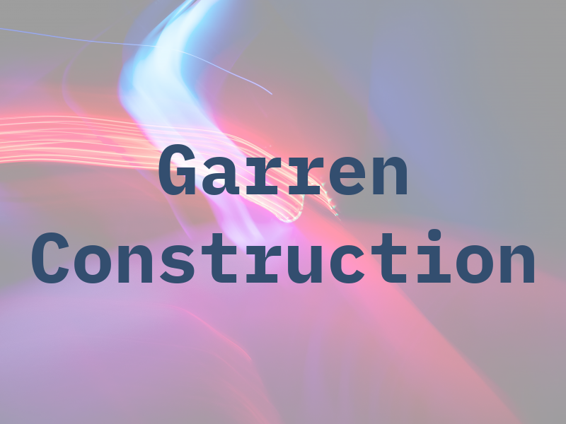 Garren Construction