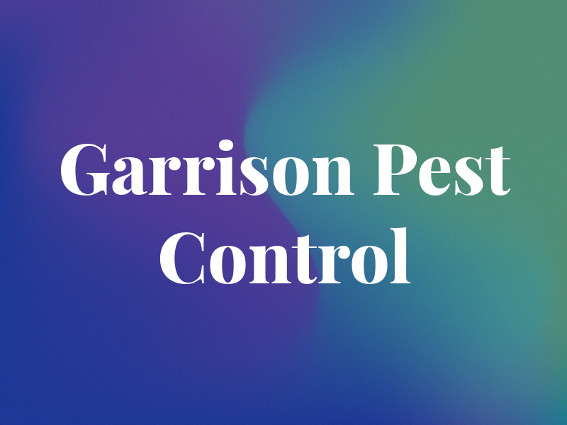 Garrison Pest Control Inc
