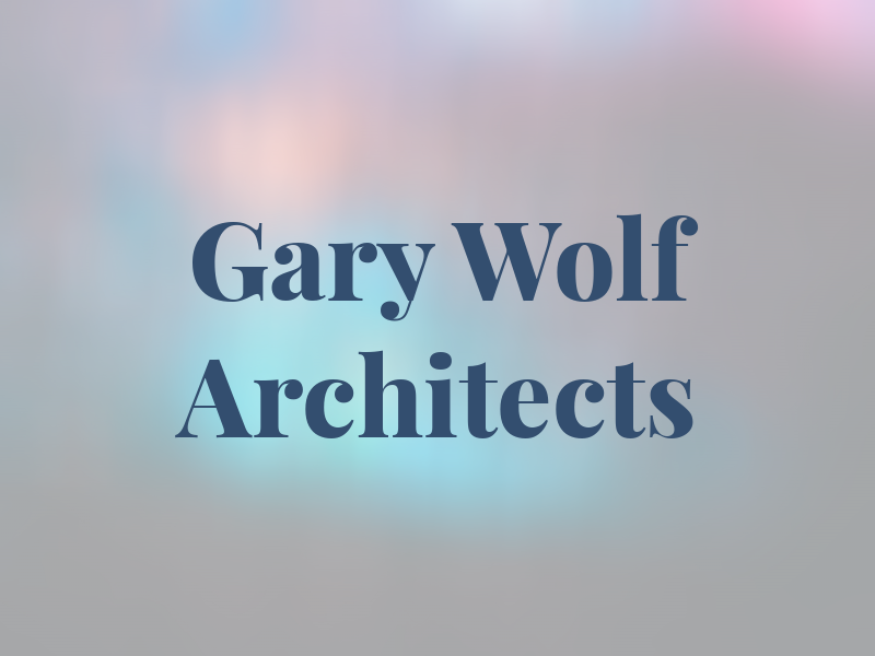 Gary de Wolf Architects