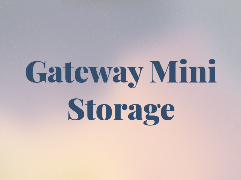 Gateway Mini Storage