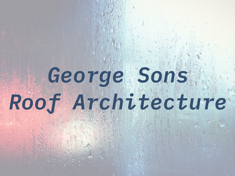 George & Sons Roof Architecture