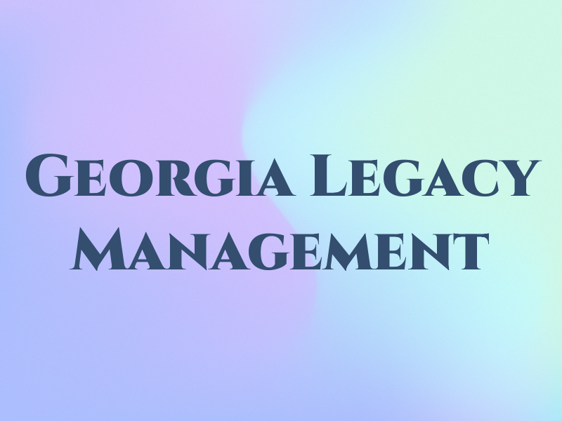 Georgia Legacy Management