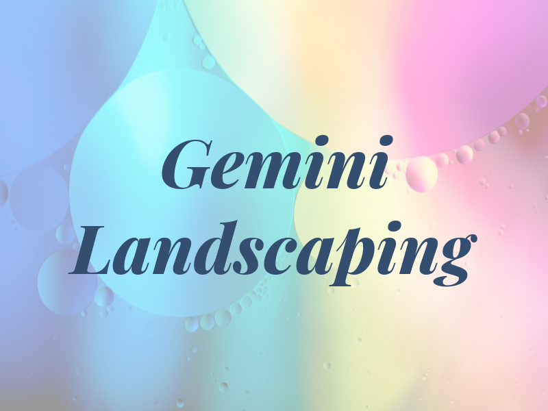 Gemini Landscaping