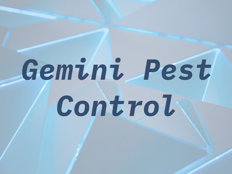 Gemini Pest Control Inc