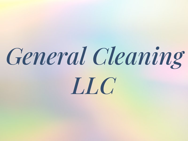 General Cleaning LLC