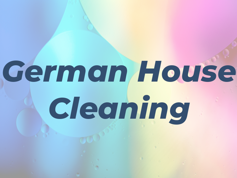 German House Cleaning