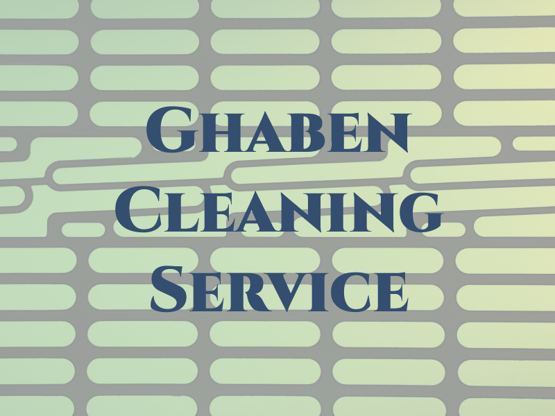Ghaben Cleaning Service