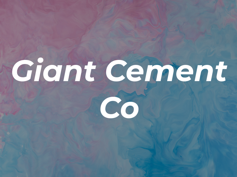 Giant Cement Co