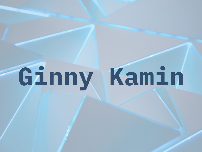 Ginny Kamin