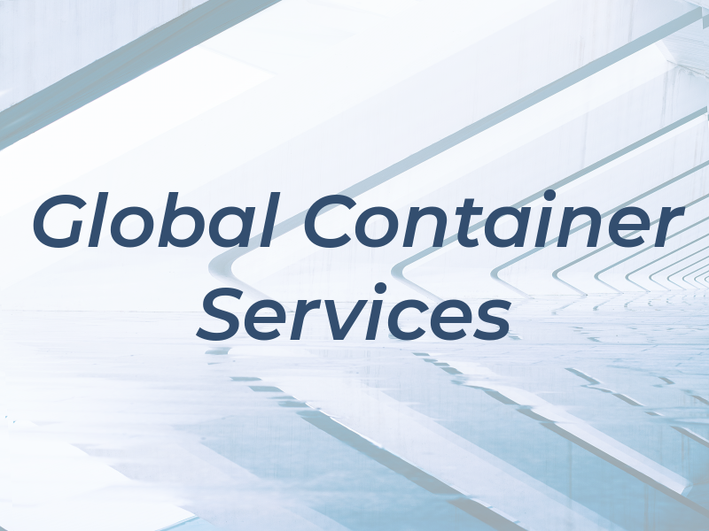 Global Container Services Inc