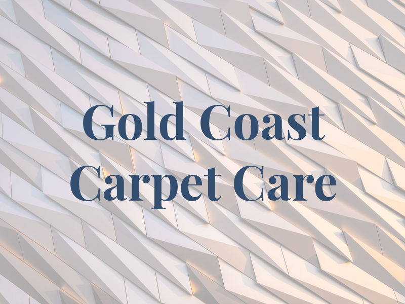 Gold Coast Carpet Care