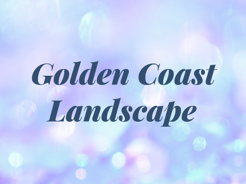 Golden Coast Landscape