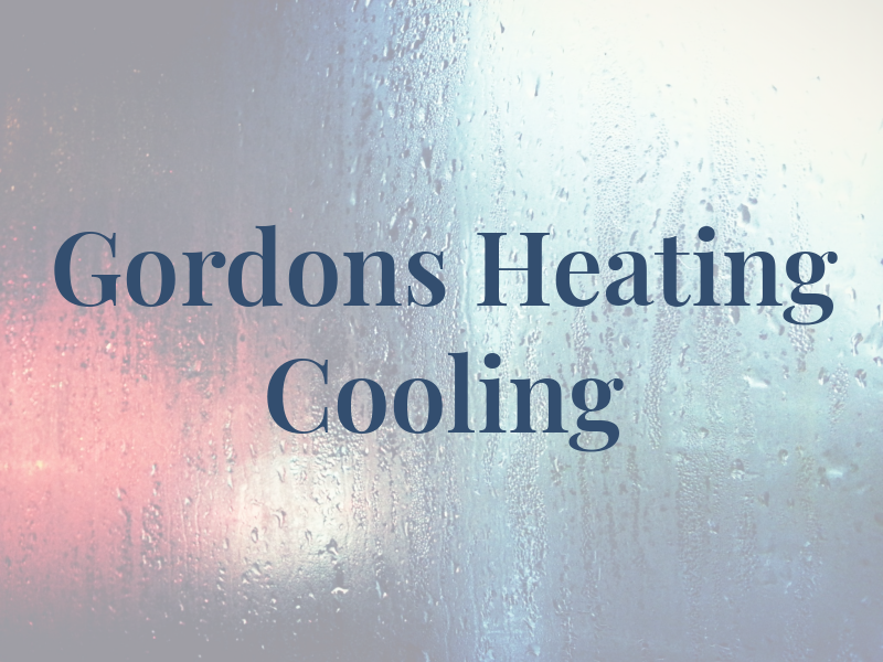 Gordons Heating and Cooling