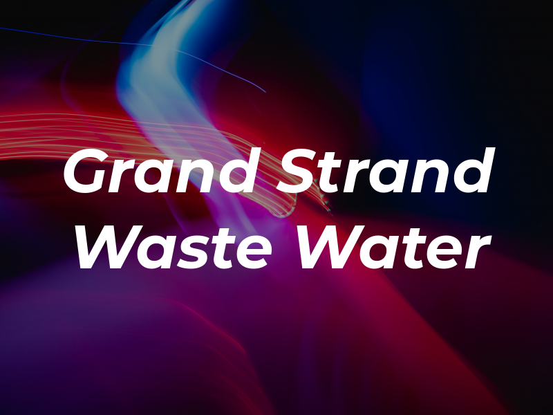Grand Strand Waste Water
