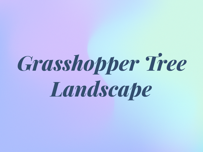 Grasshopper Tree & Landscape
