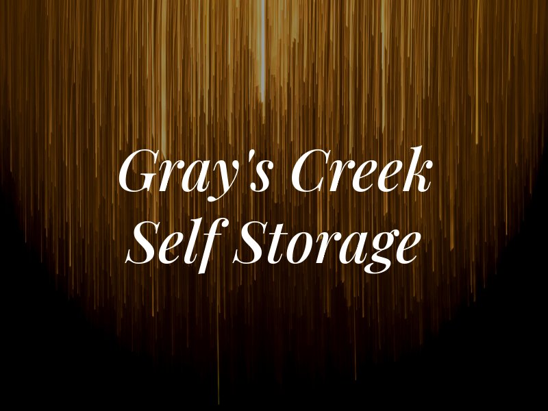 Gray's Creek Self Storage