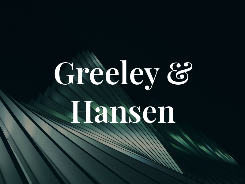 Greeley & Hansen