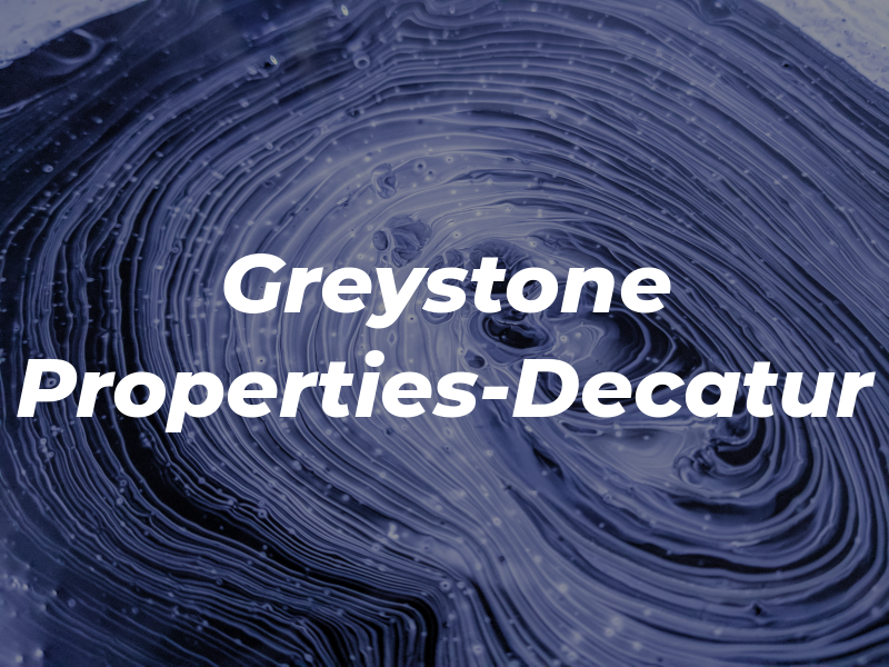 Greystone Properties-Decatur
