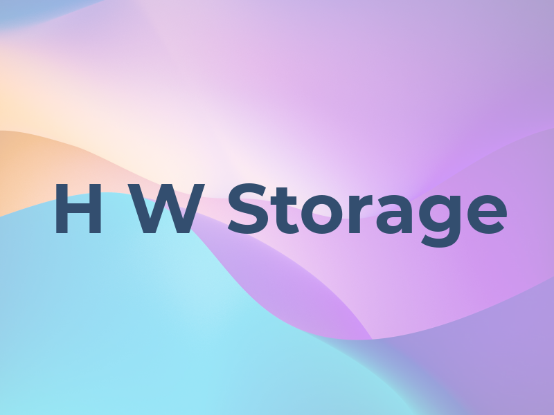 H W Storage