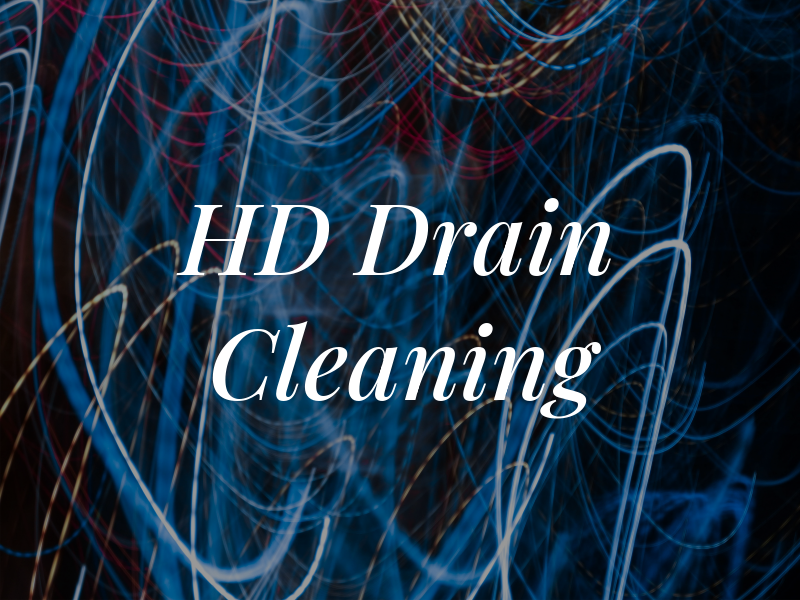 HD Drain Cleaning