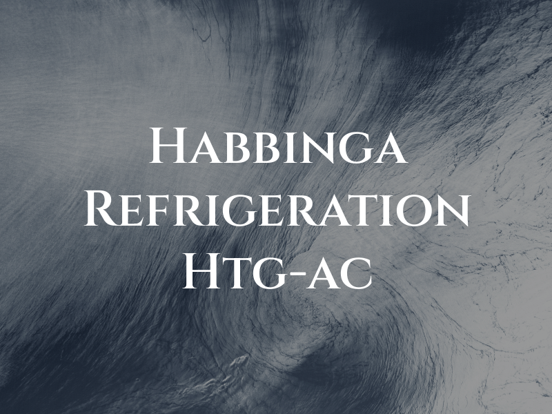 Habbinga Refrigeration Htg-ac