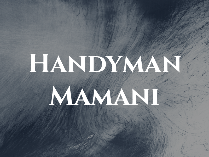 Handyman Mamani