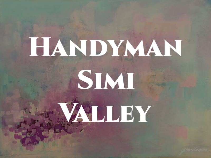 Handyman Simi Valley
