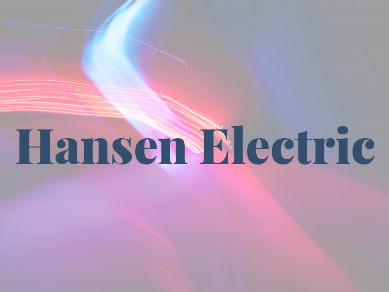 Hansen Electric