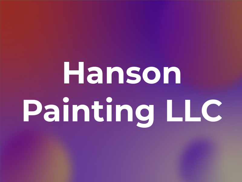 Hanson Painting LLC