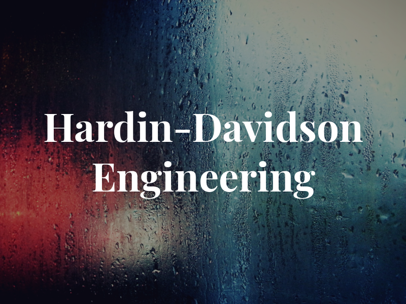 Hardin-Davidson Engineering