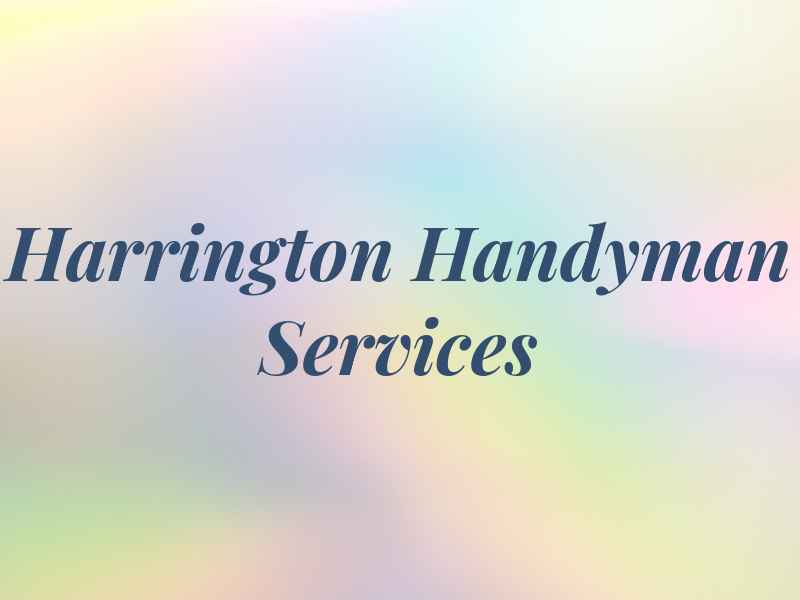 Harrington Handyman Services