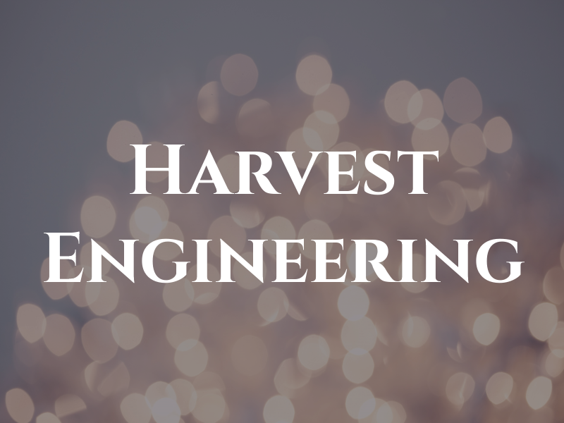 Harvest Engineering