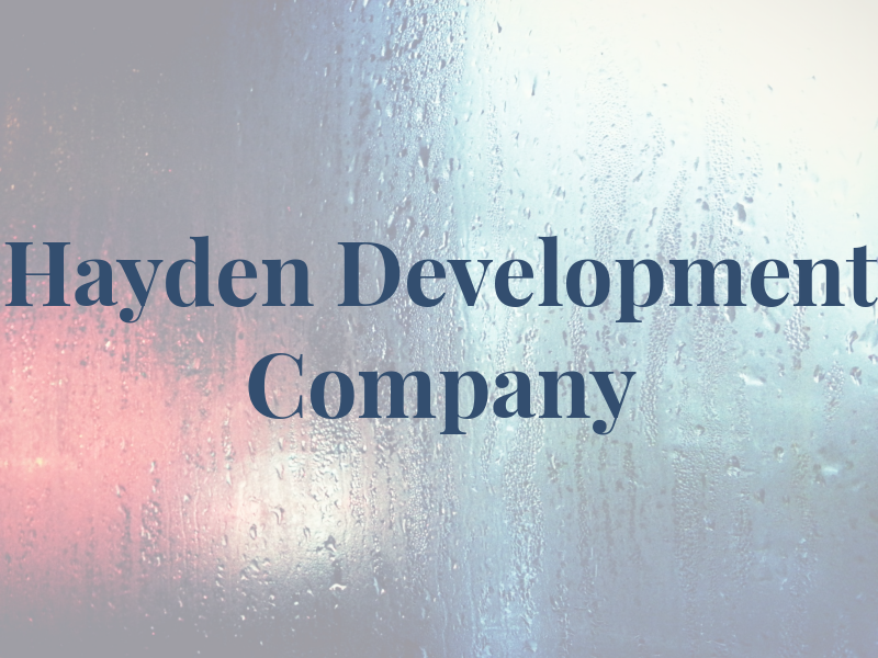 Hayden Development Company