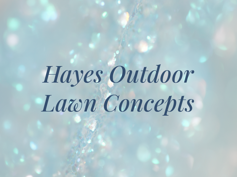 Hayes Outdoor Lawn Concepts