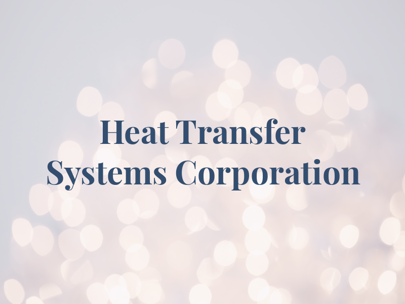 Heat Transfer Systems Corporation