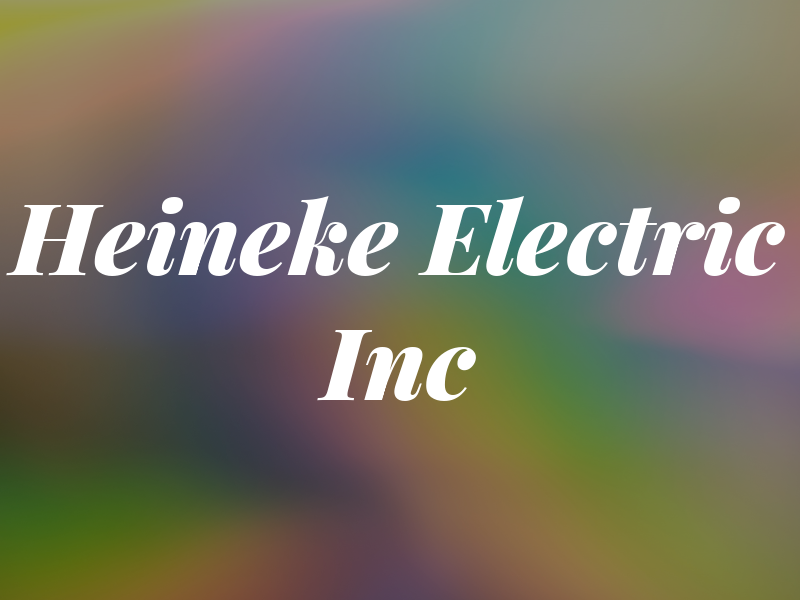Heineke Electric Inc