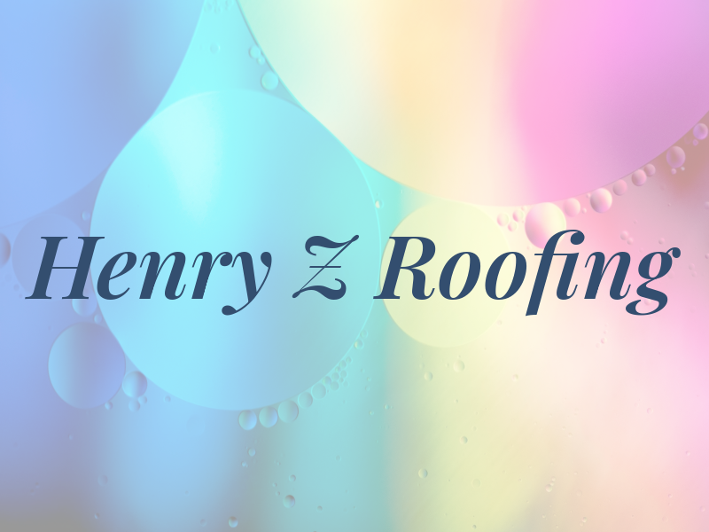 Henry Z Roofing