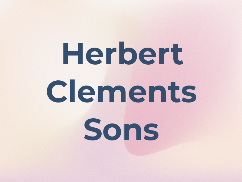 Herbert Clements & Sons