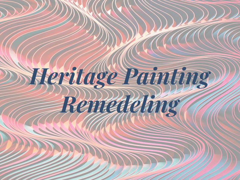 Heritage Painting & Remedeling