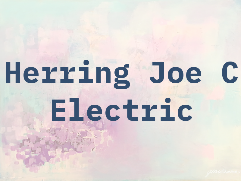 Herring Joe C Electric